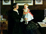 John Everett Millais Famous Paintings - Portrait of Mrs James Wyatt